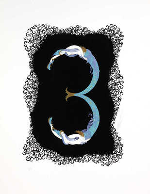 Эрте (Тыртов Роман Петрович). Numbers (Серия «Цифры» от 0 до 9) 